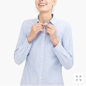 J Crew Factory Light Blue Button Up Shirt